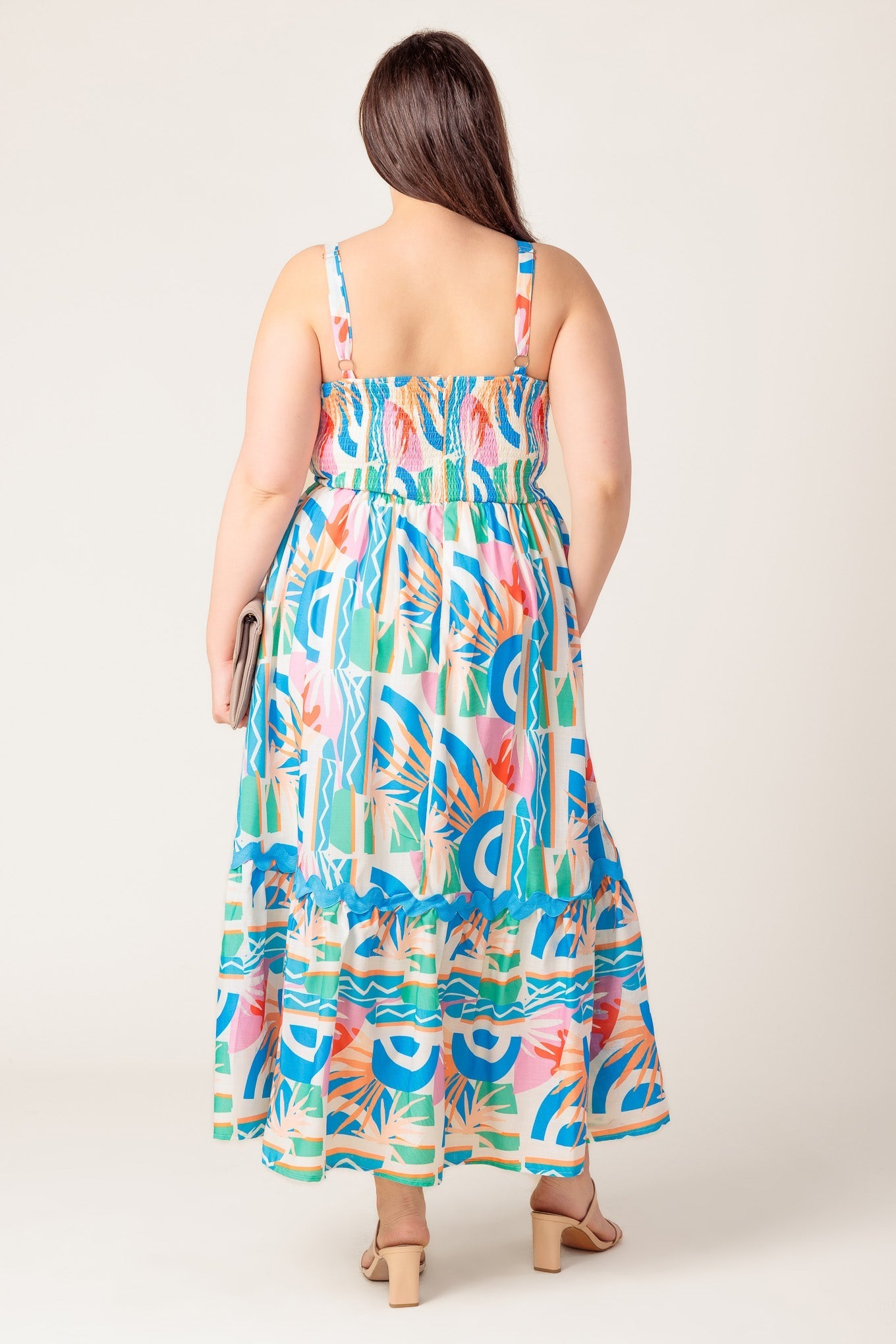 A HEAD START WOVEN MIDI DRESS Flying Tomato